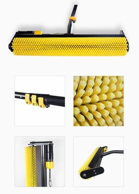 3.5 / 5.5 / 7.5 M Telescopic Role Solar Panel Cleaning Brush For PV Panel
